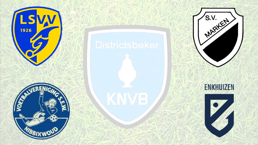 Tegenstanders S.V. Marken in KNVB districtsbeker 2022-2023