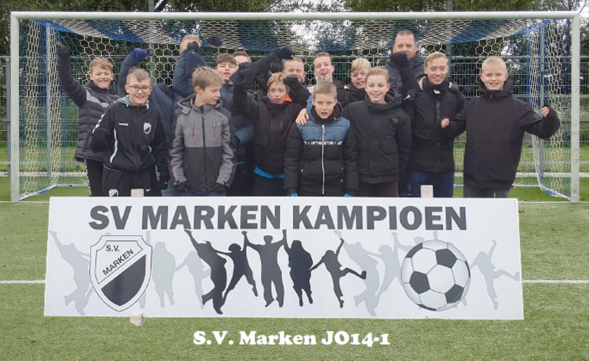 S.V. Marken JO14-1 KAMPIOEN!