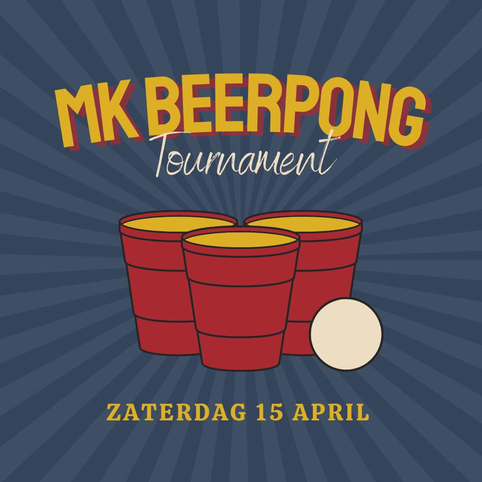 SMJ presents op zaterdag 15 april: Marker Beerpong Tournament