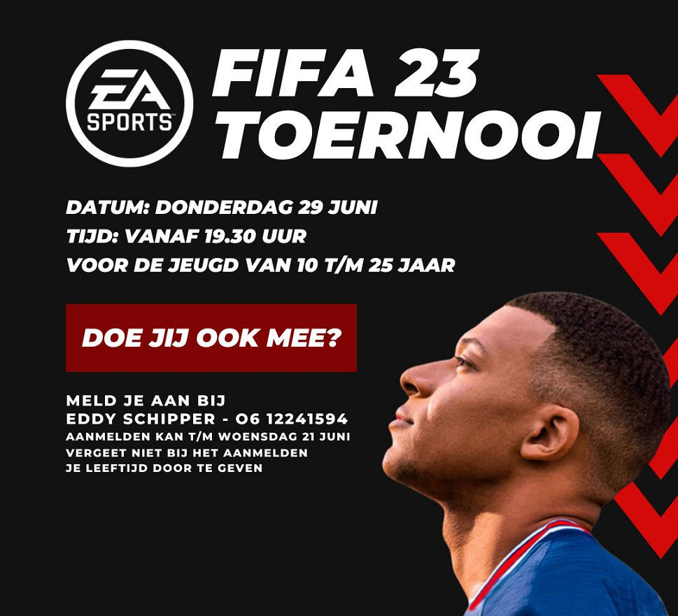 Donderdag 29 juni: FIFA 23 Toernooi