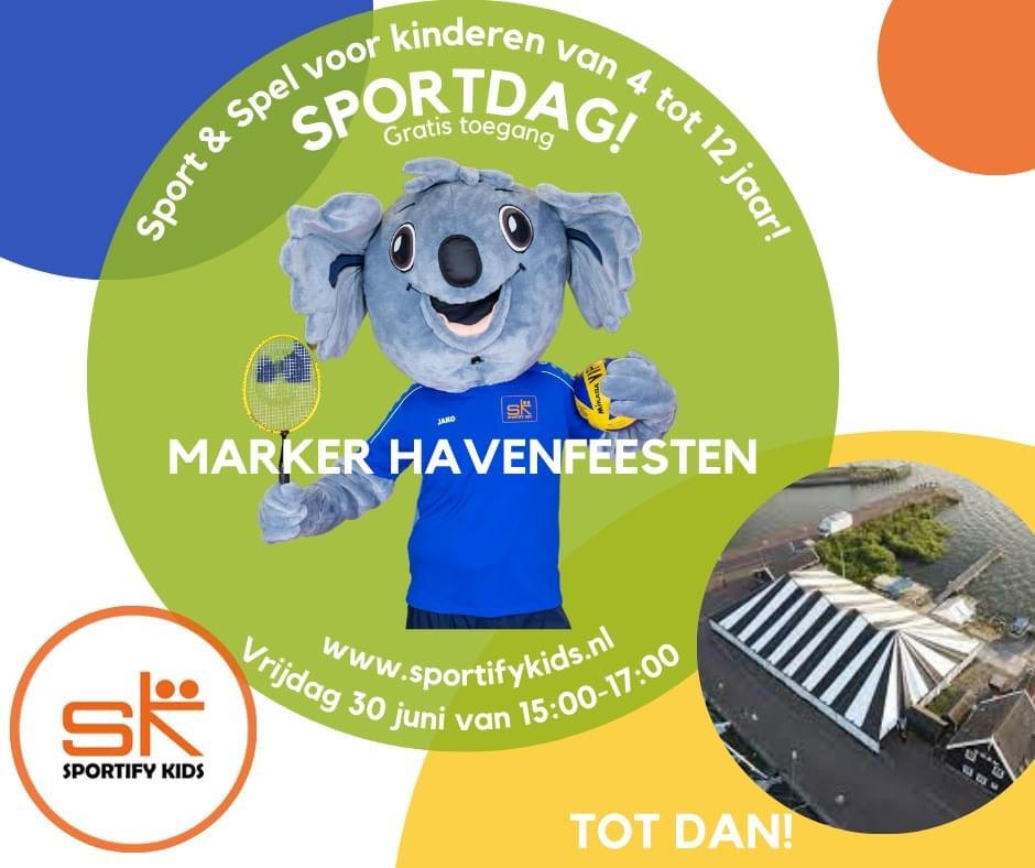 Sportify Kids organiseert Sport &amp; Spel voor kinderen van 4 t/m 12 jaar