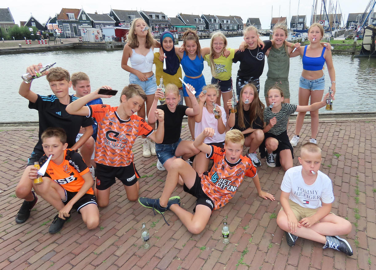 Groep 8 van De Rietlanden zwaait uit!