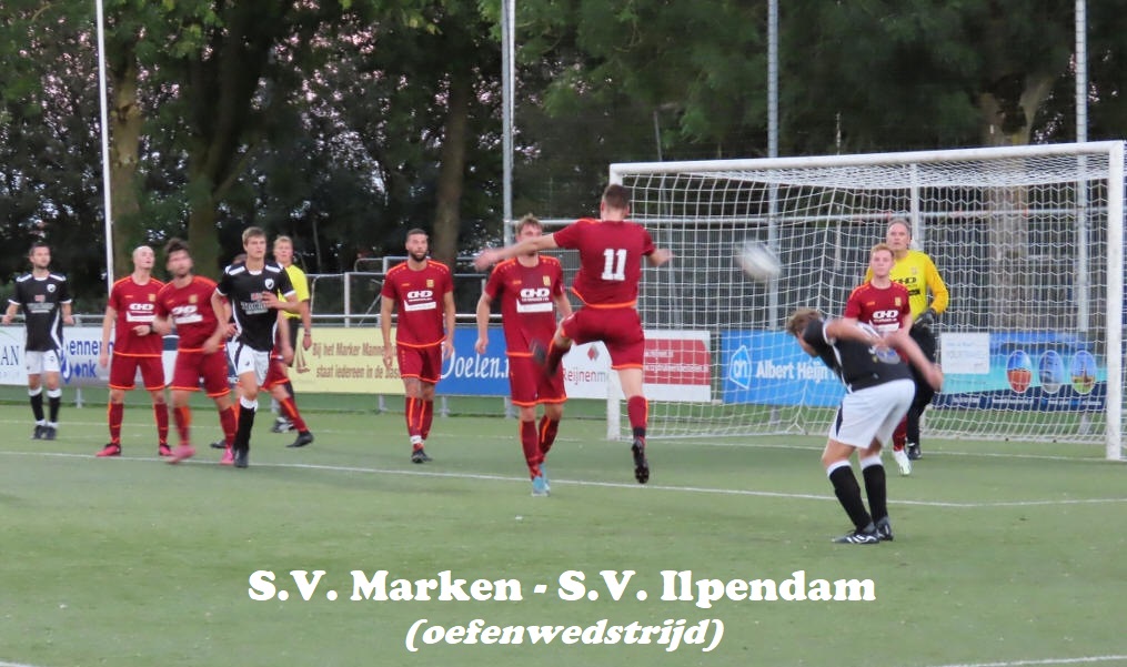 Karakteristieken &amp; Foto's : S.V. Marken - S.V. Ilpendam (oefenwedstrijd)