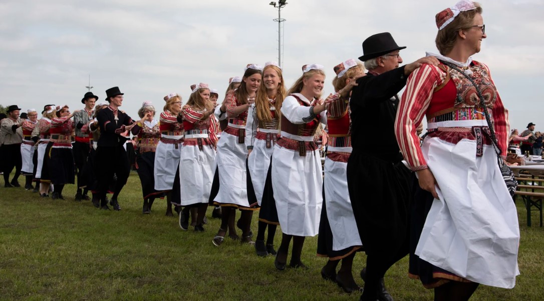 IJsbruiloft op Marken