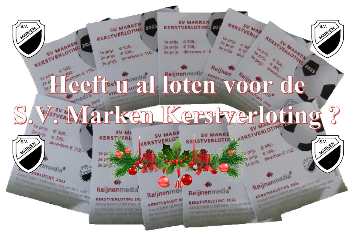 Kerstverloting Sportvereniging Marken