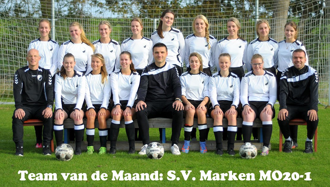 Team van de Maand: S.V. Marken MO20-1