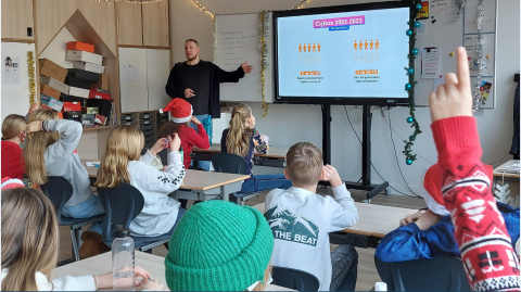 Vuurwerkvoorlichting voor groep 7 en 8 door jongerenwerk