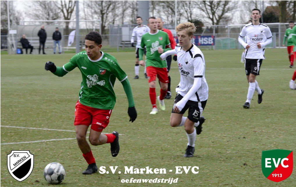 Karakteristieken : S.V. Marken - EVC (oefenwedstrijd)