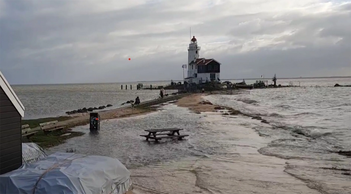 Updates hoogwater Markermeer