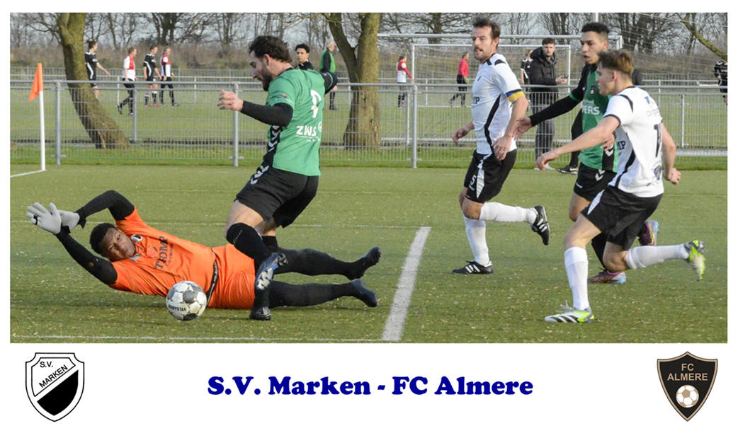 Karakteristieken &amp; Foto's : S.V. Marken - FC Almere