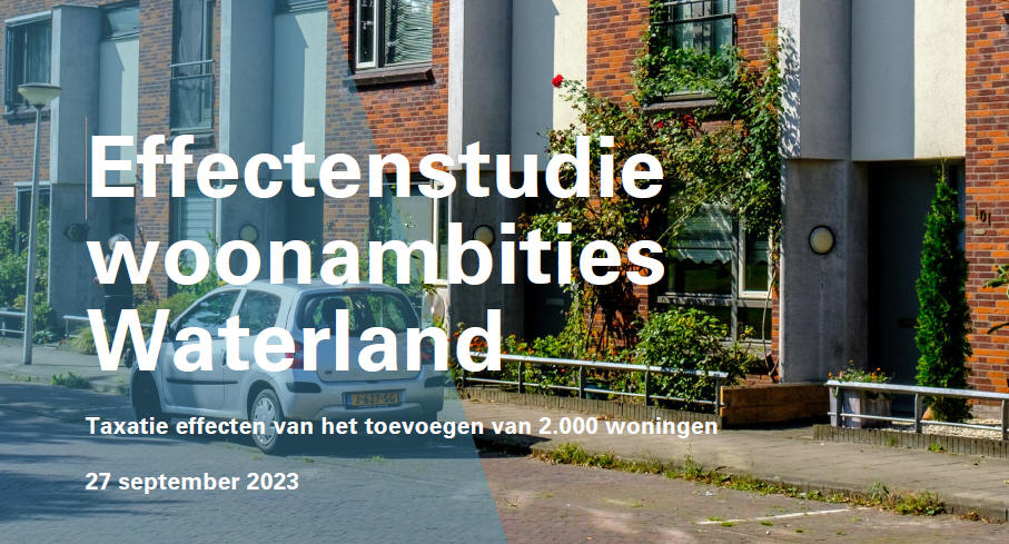 Effectenstudie woonambities gemeente Waterland