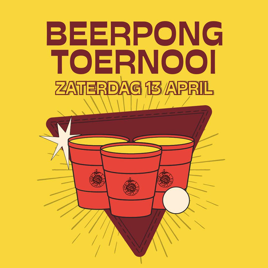 Zaterdag 13 april: MK Beerpong Tournament