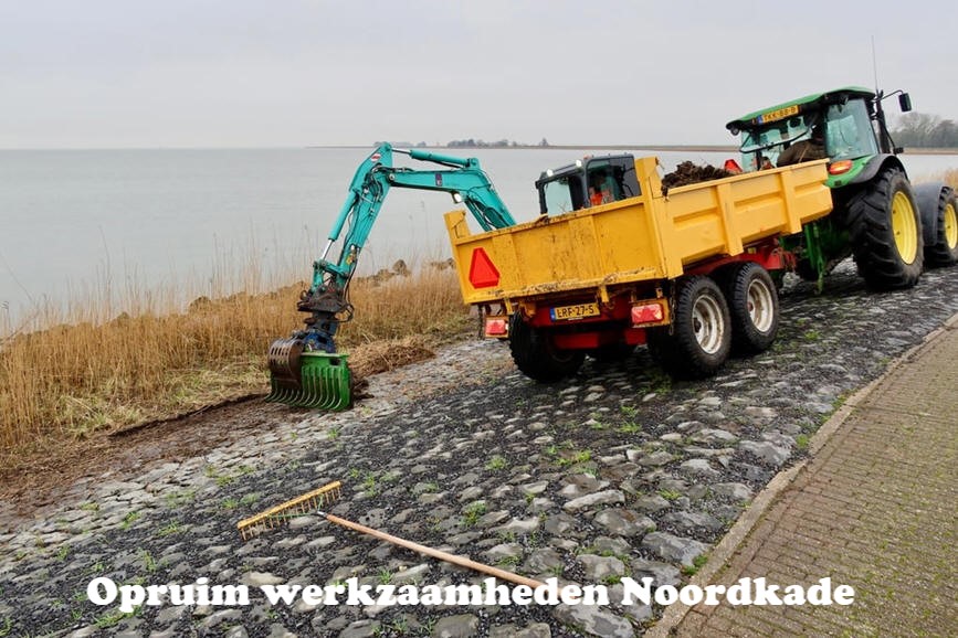 Opruim werkzaamheden Noordkade