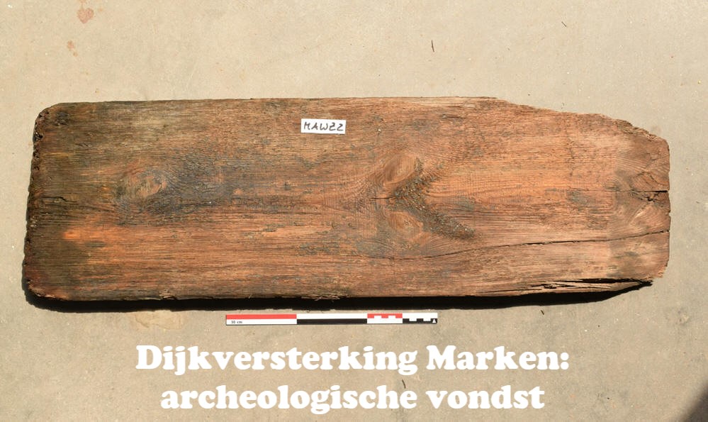 Dijkversterking Marken: archeologische vondst