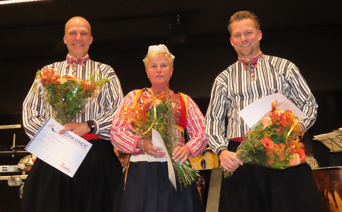 Drie jubilarissen bij donateursconcert 'Juliana'