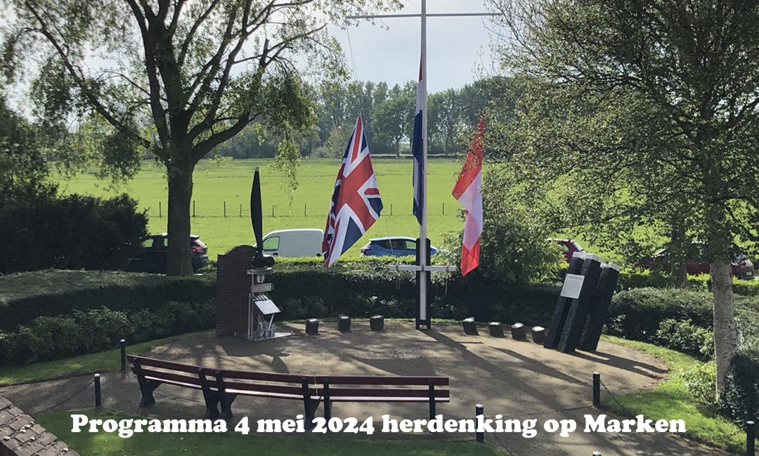 Programma 4 mei 2024 herdenking op Marken