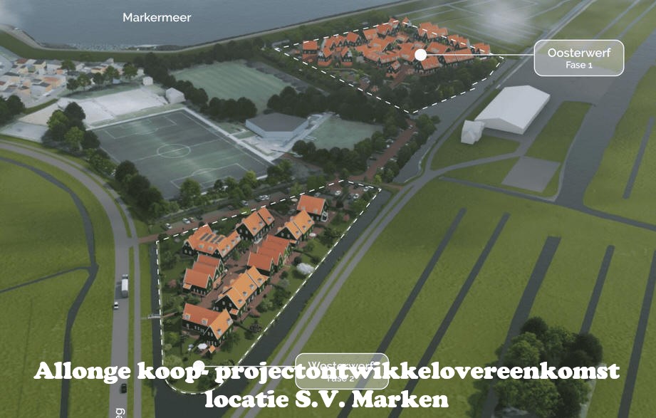 Allonge koop- projectontwikkelovereenkomst locatie S.V. Marken