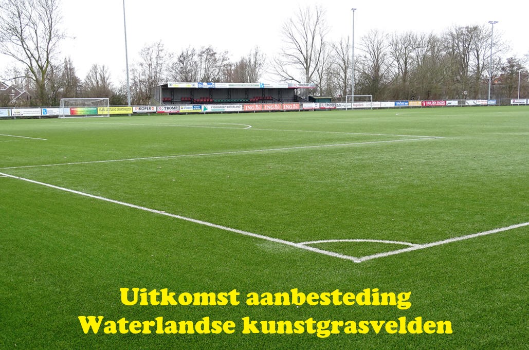 Uitkomst aanbesteding Waterlandse kunstgrasvelden