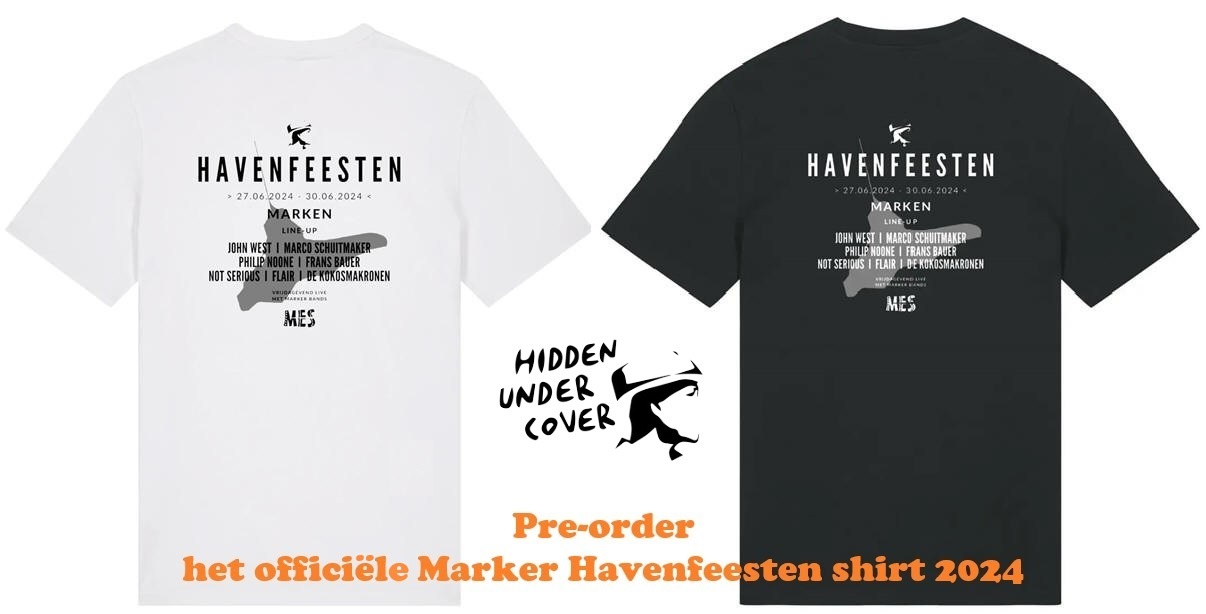 Pre-order het officiële Marker Havenfeesten shirt 2024