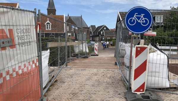 Wilhelminabrug toegankelijk voor voetgangers en fietsers