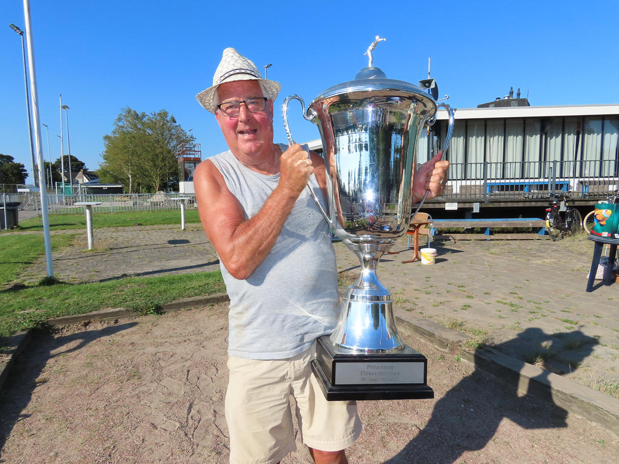 Pieter Schipper winnaar Marker Open Jeu de Boules 2024