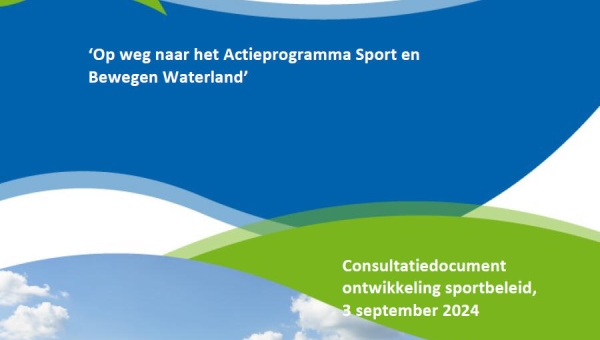 Consultatiedocument Actieprogramma Sport & Bewegen Waterland