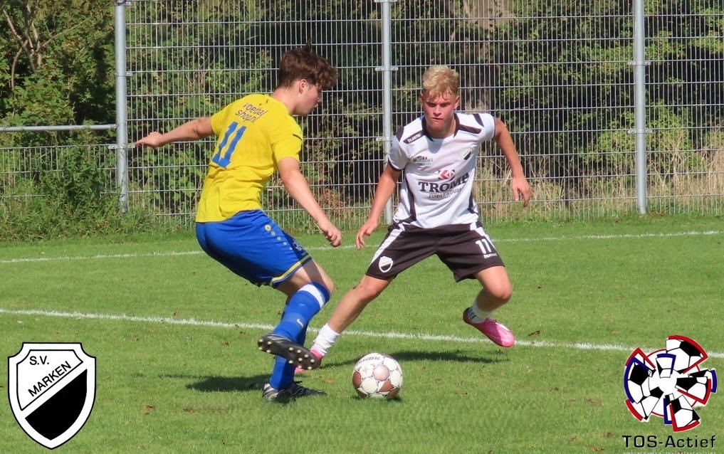 Karakteristieken &amp; Foto's : S.V. Marken - TOS-Actief (KNVB districtsbeker)