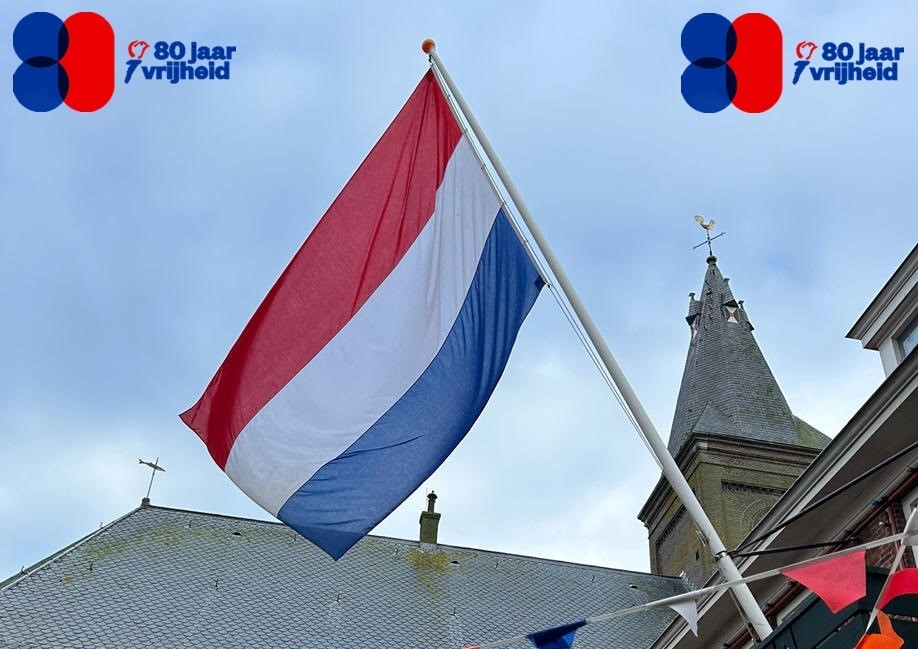 Vlaghijsen op Bevrijdingsdag vind plaats om 09.00 uur